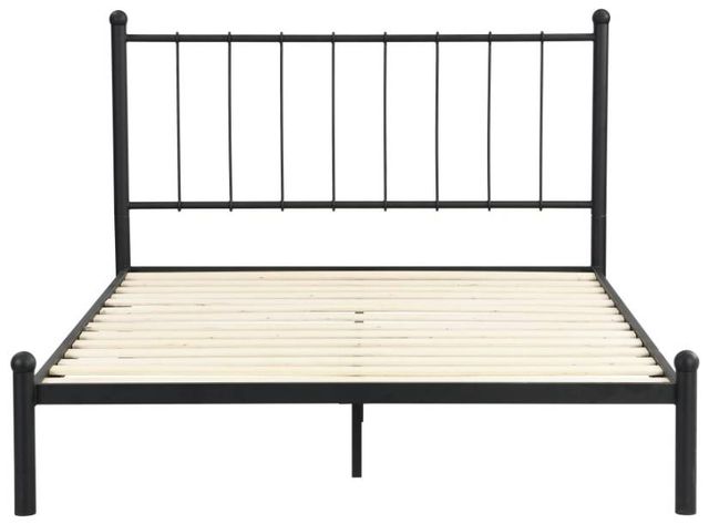 Weekender™ Simmons Black Full Platform Bed-2