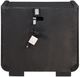 Coaster® Leandro Burnished Black Nightstand-4