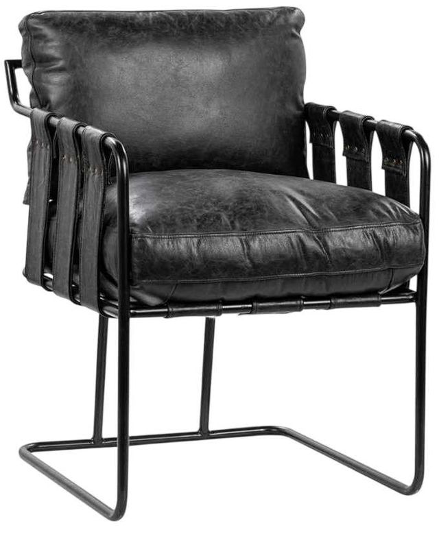 Classic Home Strapling Black/Rustic Shadow Dining Chair-0