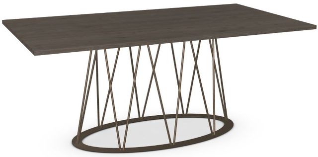 Amisco Customizable Calypso Thermo Fused Laminate Rectangular Dining Table-0