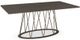 Amisco Customizable Calypso Thermo Fused Laminate Rectangular Dining Table-0
