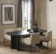 Four Hands Paden Aged Black Dining Table-1