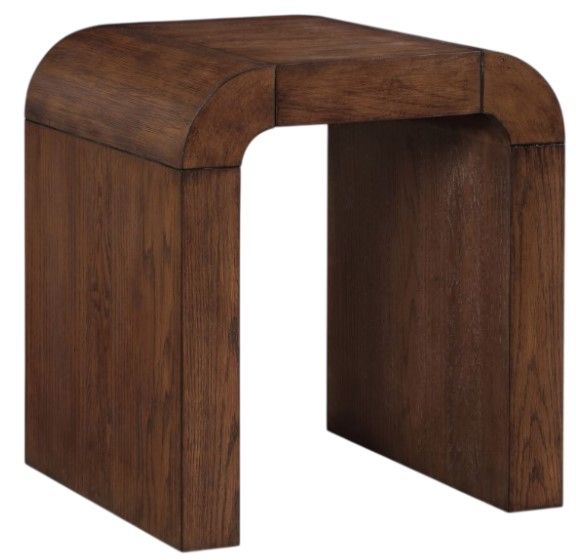 Meridian Furniture Toulon Brown Walnut End Table-0