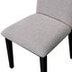 Furniture of America® Orland 2-Piece Dark Walnut/Gray Dining Side Chair Set-2