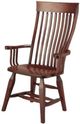 Handstone Florence Arm Chair With Wood Seat Only-1