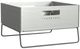 Flexsteel® Nova Brushed Stainless Steel Outdoor Firepit-0