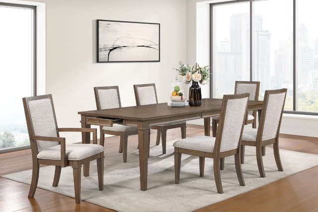 New Classic® Home Furnishings Mariana 7-Piece Vintage Mocha Dining Set-1