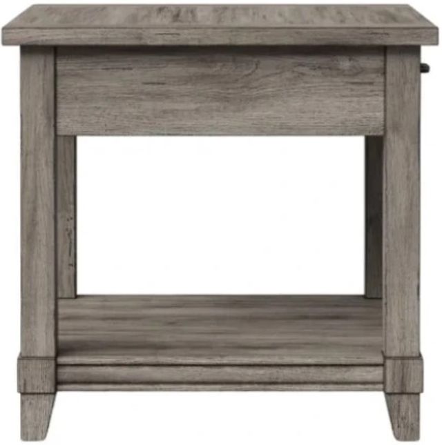 Bernards Hartford Gray End Table-3