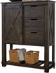 A-America® Sun Valley Charcoal Large Barn Door Chest-0