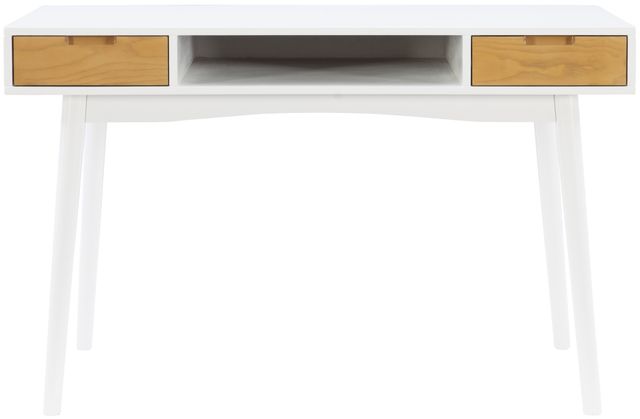 Linon Perry White Writing Desk-2