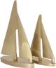 Renwil® Fable Set of 2 Gold Sail Boats Statues-0