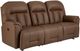 Best® Home Furnishings Customizable Suitably Leather Power Reclining Space Saver Sofa with Power Tilt Headrest-0