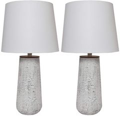 Signature Design by Ashley® Chaston 2-Piece Antique White Table Lamp Set