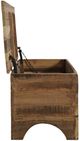 Jofran Inc. Reclamation Brown Storage Trunk-4