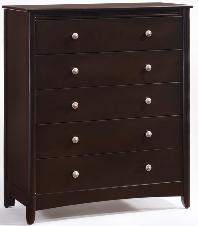 Night & Day Furniture™ Secrets Dark Chocolate Drawer Chest-0