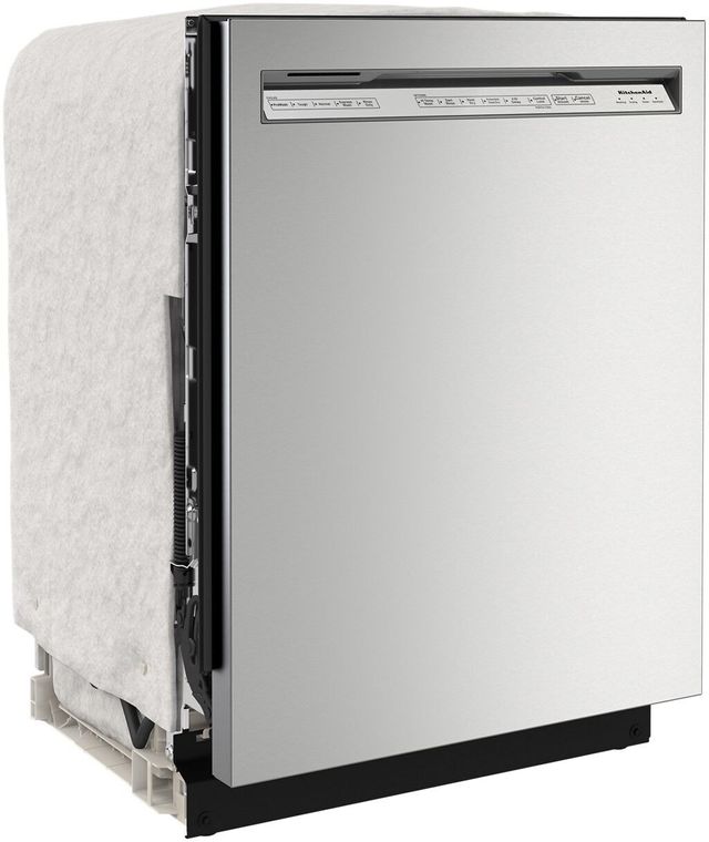 KitchenAid® 24" Stainless Steel with Printshield Built In Dishwasher-3