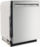 KitchenAid® 24" Stainless Steel with Printshield Built In Dishwasher-3