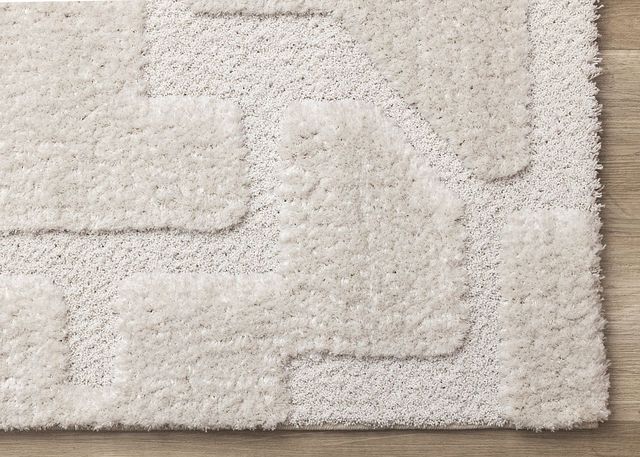 Kalora Interiors Luxe White 5'x8' Style 2 Area Rug-4