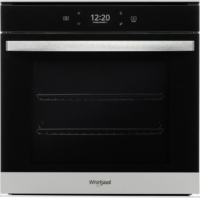 Four mural électrique simple de 24 po Whirlpool® de 2.9 pi³ - Acier inoxydable résistant aux traces de doigts