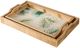 A & B Home Set of 2 Natural Decorative Trays-3