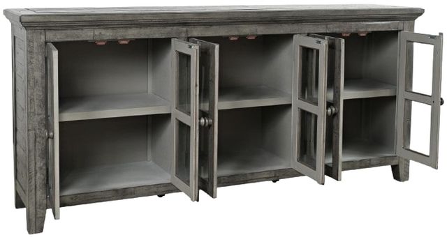 Jofran Inc. Rustic Shores Stone Low Accent Cabinet-3