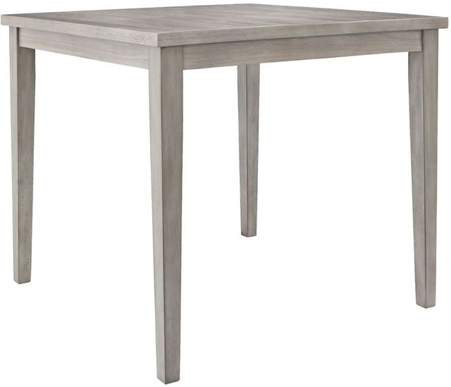 Signature Design by Ashley® Parellen 3 Piece Gray Counter Height Dining Set-1