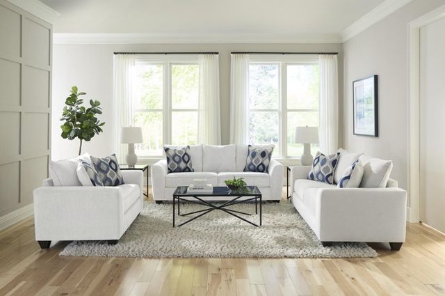 Albany Industries Clearview Cream Sofa-1