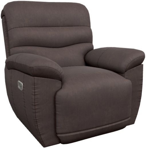 La-Z-Boy® Joshua Chestnut Leather Power Wall Recliner with Headrest and Lumbar-0