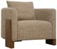 Uttermost® Halligan Warm Amber Upholstered Accent Chair-0