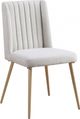 Meridian Furniture Eleanor Cream Dining Side Chair-0
