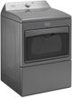Maytag® 7.4 Cu. Ft. Metallic Slate Front Load Electric Dryer-4