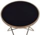 ACME Furniture Valora Black Glass Top End Table with Champagne Base-3
