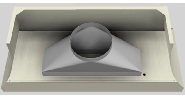 Vent-A-Hood® Designer Series 60" Biscuit Wall Mounted Range Hood-2