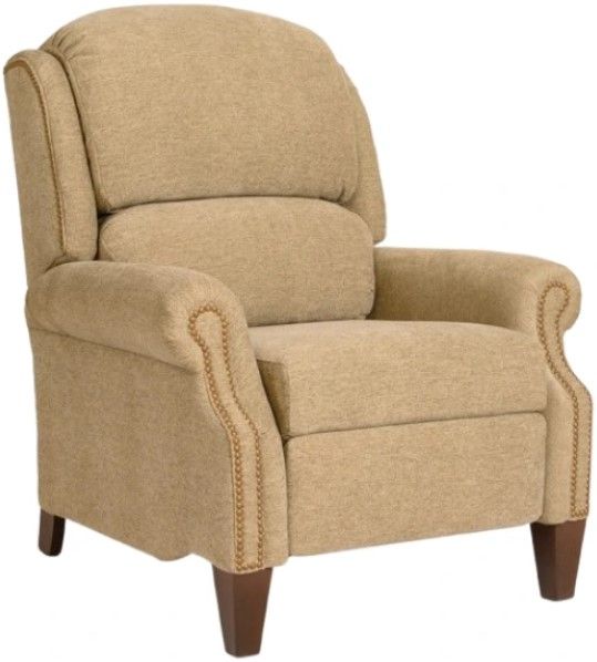 Smith Brothers Customizable 755 Fabric Manual Pressback Recliner-0