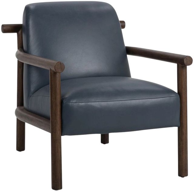 Classic Home Azoria Mystic Blue Accent Chair-0