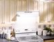 Broan® 41000 Series 24" White Ductless Under Cabinet Range Hood-3