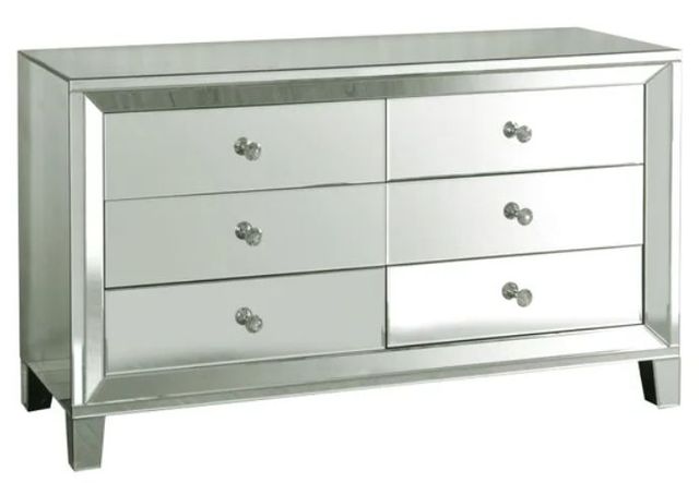 Stylecraft Stainless Steel Clear Mirror Cabinet-0