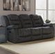 Parker House® Bolton Misty Storm Manual Glider Reclining Sofa-1