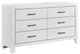 Mazin Furniture Corbin White Dresser-0