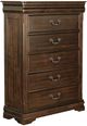 Mazin Furniture Mont Belvieu Dark Cherry Chest-0