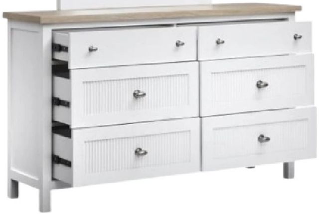 Magnussen Home® Windmill Harbour White Whisp/Sand Dresser-3