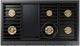 Dacor® 48" Graphite Stainless Natural Gas RangeTop-3