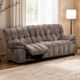 Furniture of America® Hieronymus Dark Brown Manual Sofa-1