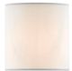Currey & Company White Cotton Shade-0