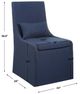 Uttermost® Coley Denim Armless Chair-2