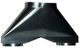 Vent-A-Hood 12" Black Duct Transition-0