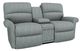 La-Z-Boy® Robin Indigo Power Reclining Loveseat with Console, Headrest, and Lumbar-0