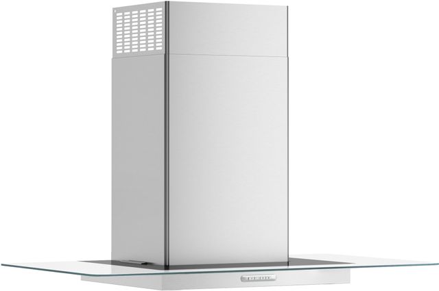 Whirlpool® 36" Stainless Steel Flat Glass Wall Mount Range Hood-2