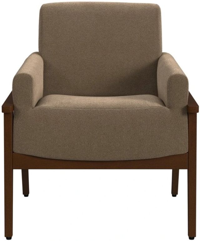 Elements International Ava Cherry/Langley Cocoa Chair-2