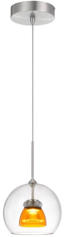 Cal® Lighting & Accessories Clear Yellow Mini Pendant-0